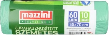 Mazzini Recyklované vrecia na odpad  (60l 10ks)