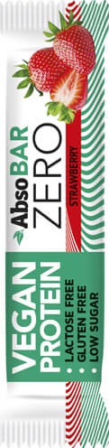 AbsoRice AbsoBar Zero Proteínová tyčinka Jahoda (40g)
