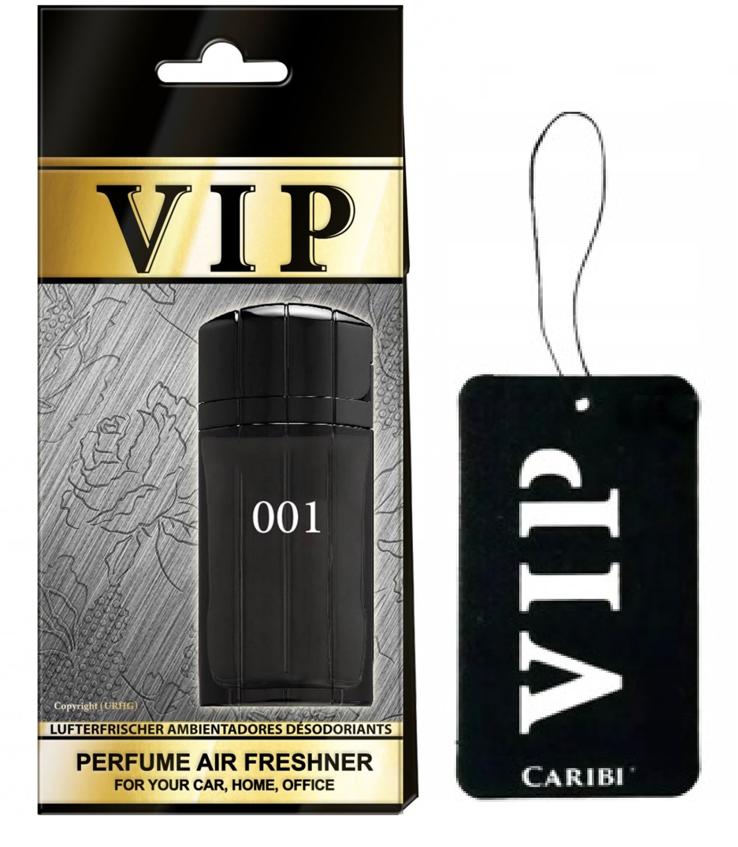 VIP Air Parfumový osviežovač vzduchu Paco Rabanne Black XS (1ks)