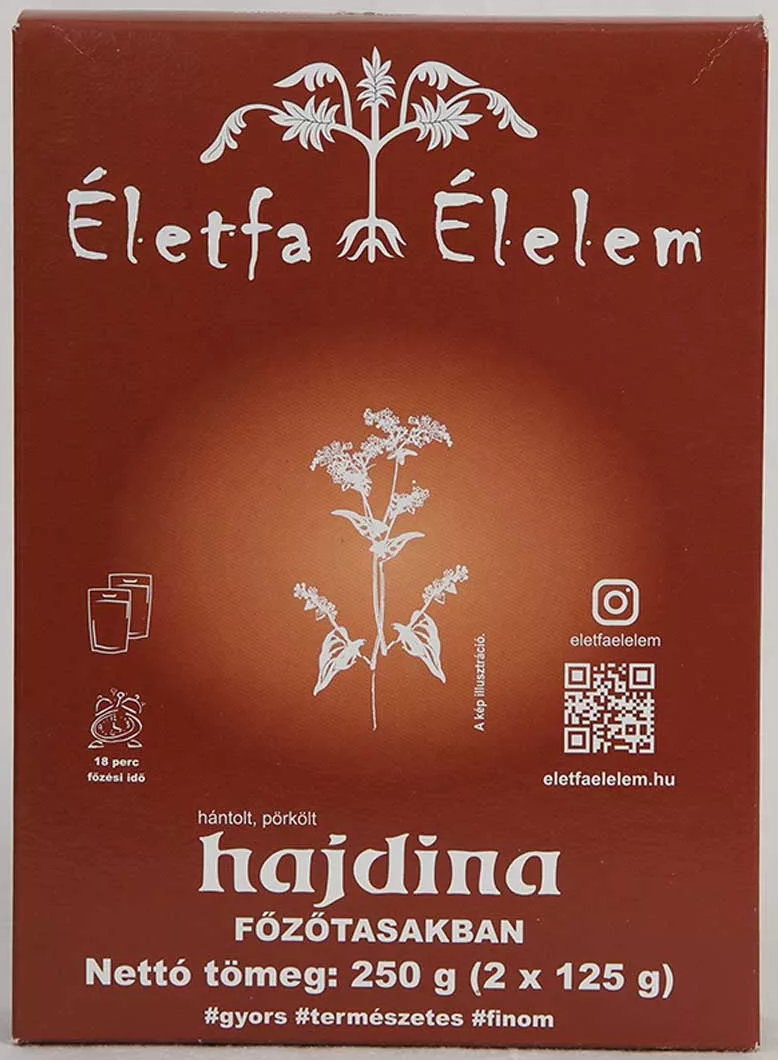 Életfa Élelem Pohánka vo varných vreckách (2 x 125g)