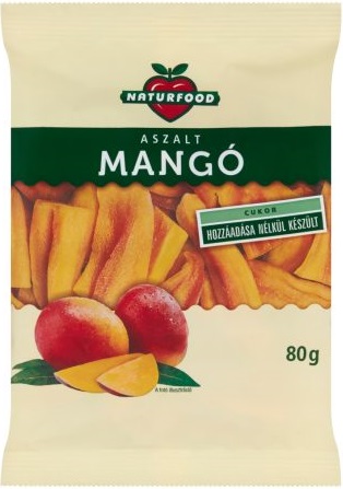 Naturfood Mango sušené plátky (80g)