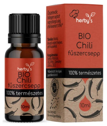 Herbys Bio Chilli 100% prírodný esenciálny olej (10ml)