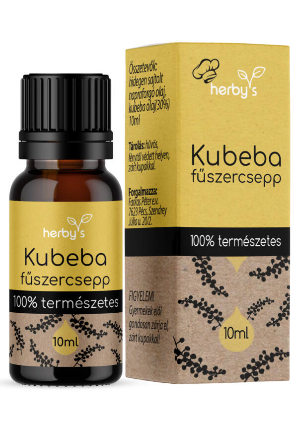Herbys Kubeba 100% prírodný esenciálny olej (10ml)