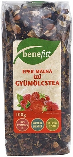 Benefitt Ovocný sypaný čaj s jahodovo-malinovou príchuťou (100g)