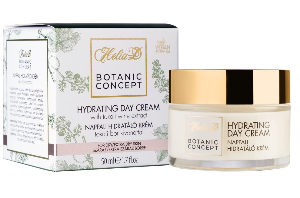 Helia-D Botanic Concept Denný hydratačný krém s tokajským vínnym extraktom pre suchú/extra suchú pokožku (50ml)