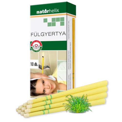 Naturhelix Ušná sviečka citrónová tráva (10ks)