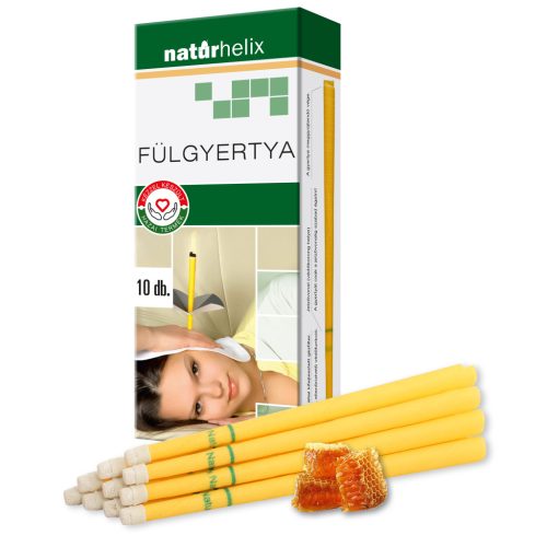 Naturhelix Ušná sviečka natur (10ks)