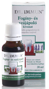 Dr. Immun Extrakt na ďasná so silou 8 špeciálnych bylín a propolisu (20ml)