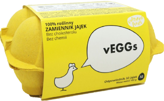 vEGGs Sušená náhrada vajec (102g)