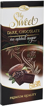 Microse My Sweet Bezlepková Horká čokoláda bez pridaného cukru (90g)