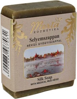 Merta Hodvábne mydlo s liečivým bahnom Hévíz (70g)