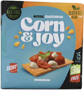 Corn & Joy Bezlepkový Extrudovaný kukuričný chlieb Light (100g)