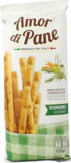 Hosta Amor di Pane Grissini s rozmarínom (125g)