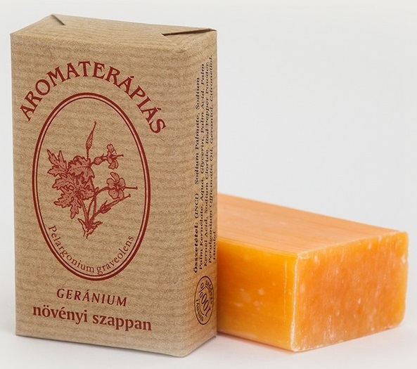 Tulasi Aromaterapické mydlo Pelargónia (90g)