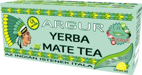 Dr. Flora Argur Yerba Maté čaj porciovaný s citrónovou príchuťou (25ks)
