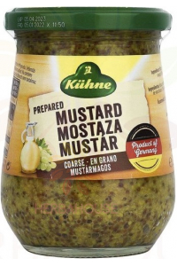 Obrázok pre Kühne Horčica celozrnná (260g)