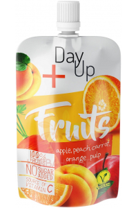 Obrázok pre DayUp Fruits Kapsička jablko broskyňa mrkva a pomaranč (100g)