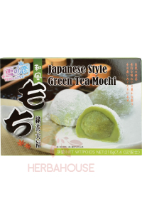 Obrázok pre Yuki & Love Mochi Ryžový koláč so zeleným čajom v japonskom štýle (210g)