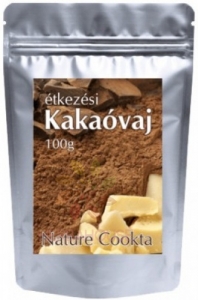 Obrázok pre Nature Cookta 100% Kakaové maslo potravinové (100g)