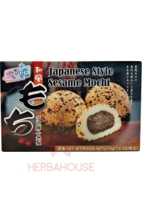 Obrázok pre Yuki & Love Mochi Ryžový koláč sezamový v japonskom štýle (210g)