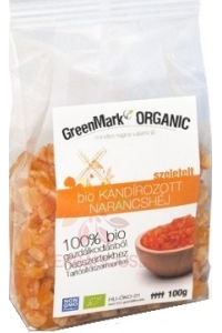 Obrázok pre GreenMark Organic Bio Kandizovaná pomarančová kôra (100g)