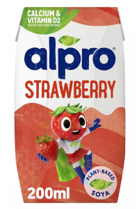 Obrázok pre Alpro Kids Bezlepkový sójový nápoj s jahodovou príchuťou (200ml)
