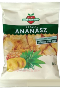 Obrázok pre Naturfood Ananás sušený plátky (80g) 