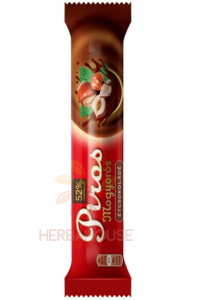 Obrázok pre Piros mogyorós Tyčinka horká čokoláda s orieškovou plnkou (40g)