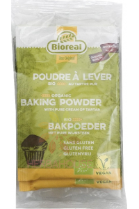 Obrázok pre Bioreal Bio Bezfosfátový Bezlepkový kypriaci prášok (3x15g)