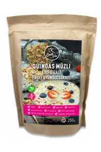 Obrázok pre Szafi Free Bezlepkové quinoa müsli s lyofilizovaným lesným ovocím bez cukru (250g)