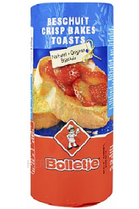 Obrázok pre Bolletje Toastové sucháre natural okrúhle (125g)