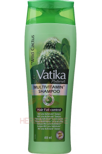 Obrázok pre Dabur Vatika Wild Cactus Šampón proti vypadávaniu vlasov (400ml)