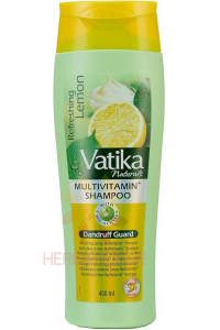 Obrázok pre Dabur Vatika Refreshing Lemon Šampón proti lupinám citrón (400ml)