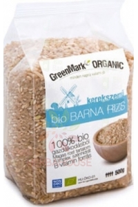 Obrázok pre GreenMark Organic Bio ryža guľatozrnná hnedá (500g)