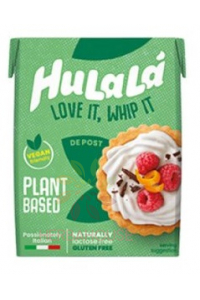 Obrázok pre Hulala Vegan Bezlaktózová, bezlepková smotana na šľahanie - sladená (200ml)