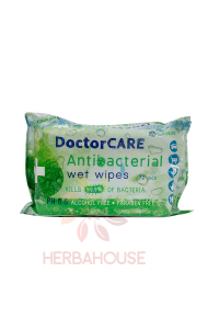 Obrázok pre DoctorCare Antibakteriálne vlhčené utierky s extraktom z Aloe Vera (72ks)
