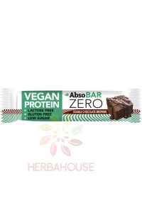 Obrázok pre AbsoRice AbsoBar Zero Proteínová tyčinka Brownie Double Chocolate (40g)