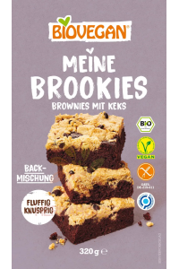 Obrázok pre Biovegan Vegan Bezlepková múčna zmes na Brownies s keksíkom  (320g)