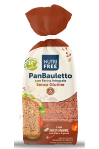 Obrázok pre Nutri Free PanBauletto Bezlepkový celozrnný krájaný chlieb (300g)