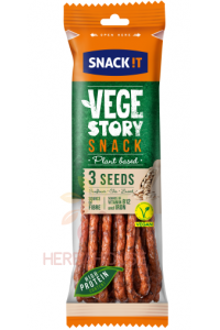 Obrázok pre Snack !t Vege story snack 3 druhy semienok (90g)
