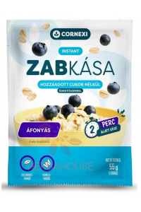 Obrázok pre Cornexi Ovsená kaša brusnicová s chia semienkami bez cukru so sladidlom (55g)