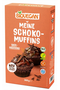 Obrázok pre Biovegan Vegan Bezlepková múčna zmes na Čokoládové muffiny (360g)