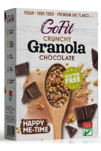 Obrázok pre Avena GoFit Bezlepková granola - čokoláda (250g) 
