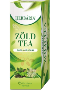 Obrázok pre Herbária Zelený čaj s bazovým kvetom (25ks)