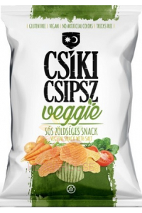 Obrázok pre Csíki Chips Bezlepkový Veggie snack - slané zeleninové chipsy (40g)