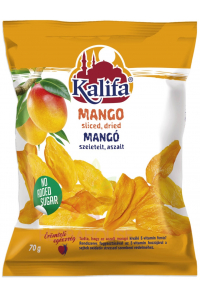 Obrázok pre Kalifa Krájané, sušené mango bez pridaného cukru (70g)