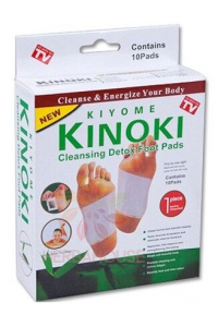 Obrázok pre Kinoki Čistiace a detoxikačné náplaste na chodidlá (10ks)