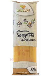 Obrázok pre LoveDiet Bezlepkové kukuričné cestoviny špagety (500g)