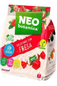 Obrázok pre Neo Botanica Bezlepkové želé cukríky s jahodovou príchuťou so sladidlami (150g)