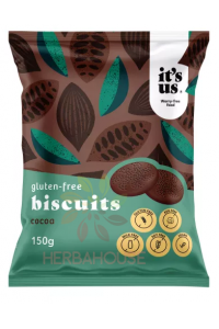 Obrázok pre It´s us Bezlepkové sušienky kakaové (150g)